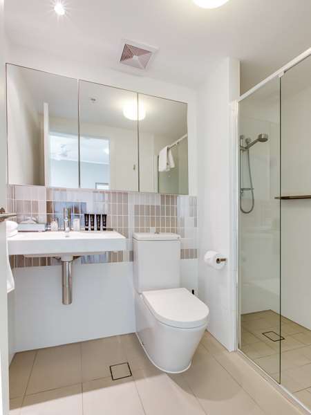Alpha Mosaic Hotel Fortitude Valley בריסביין שירותים תמונה